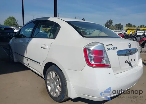 2010 Nissan Sentra 2.0S из США, поврежденный, VIN 3N1AB6AP5AL672740